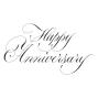 Preview: Spellbinders - Buchdrucktechnik "Happy Anniversary" BetterPress Plate