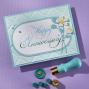 Preview: Spellbinders - Buchdrucktechnik "Happy Anniversary" BetterPress Plate