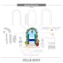 Preview: Spellbinders - Stanzschablone "Beyond the Door" Dies