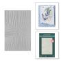 Preview: Spellbinders - Prägefolder "Lined Corners" Embossingfolder