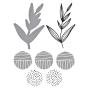 Preview: Spellbinders - Buchdrucktechnik "Growing" BetterPress Plate & Dies