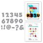 Preview: Spellbinders - Stanzschablone "Numbers & Punctuation" Dies
