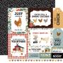 Preview: Echo Park - Designpapier "Chickens" Collection Kit 12x12 Inch - 12 Bogen