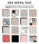 Preview: Echo Park - Designpapier "Fashion" Cardmakers Mega Pad 6x6 Inch - 48 Bogen