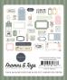 Preview: Carta Bella - Stanzteile & Anhänger "Coffee Shop" Ephemera Frames & Tags