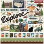 Preview: Carta Bella - Designpapier "National Parks" Collection Kit 12x12 Inch - 12 Bogen  