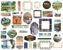 Preview: Carta Bella - Stanzteile "National Parks" Ephemera