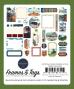Preview: Carta Bella - Stanzteile & Anhänger "National Parks" Ephemera Frames & Tags