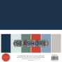 Preview: Carta Bella - Cardstock "Seashore" Coordinating Solids Paper Pack 12x12 Inch - 6 Bogen