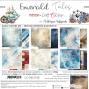 Preview: Craft OClock - Designpapier "Emerald Tales" Basic Paper Pack 8x8 Inch - 24 Bogen
