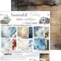 Preview: Craft OClock - Designpapier "Emerald Tales" Basic Paper Pack 8x8 Inch - 24 Bogen
