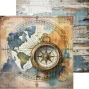 Preview: Craft OClock - Designpapier "Summer Adventures" Paper Pack 8x8 Inch - 24 Bogen