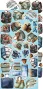 Preview: Craft OClock - Ausschneidebogen "Summer Adventures" Extra Set Chill & Relax - 18 Bogen