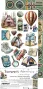 Preview: Craft OClock - Ausschneidebogen "Summer Adventures" Extra Set Trip & Adventure - 18 Bogen