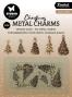 Preview: Studio Light - Metallanhänger "Xmas Trees" Metal Charms 