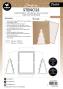 Preview: Studio Light - Schablone "Tree Envelope" Stencil  