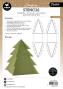 Preview: Studio Light - Schablone "3D Tree Box" Stencil  