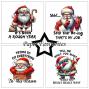 Preview: Paper Favourites - Designpapier "Sarcastic Santa" Paper Pack 6x6 Inch - 24 Bogen