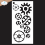 Preview: Elizabeth Craft Designs - Schablone "Journal 8" Stencil