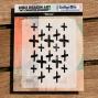 Preview: IndigoBlu - Gummistempel "Hexes" 8x5cm Rubber Stamp