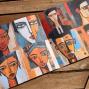 Preview: IndigoBlu - Designpapier "Small Faces" Paper Pack 8x8 Inch - 24 Bogen