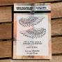 Preview: IndigoBlu - Gummistempel Set "Wings" A6 Rubber Stamp