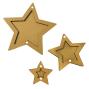 Preview: Stamperia - Holzteile "Stars" MDF Crafty Shapes Blanks