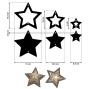 Preview: Stamperia - Holzteile "Stars" MDF Crafty Shapes Blanks