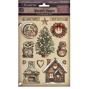Preview: Stamperia - Holzteile A5 "The Owl's House" Wooden Shapes