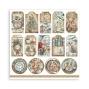 Preview: Stamperia - Designpapier "The Owl's House" Maxi Paper Pack 8x8 Inch - 22 Bogen