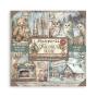 Preview: Stamperia - Designpapier "The Owl's House" Maxi Paper Pack 12x12 Inch - 22 Bogen