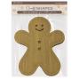 Preview: Stamperia - Holzteile "Gingerbreads" MDF Crafty Shapes Blanks