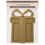 Preview: Stamperia - Holzteile "Gift" MDF Crafty Shapes Blanks