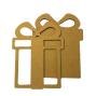 Preview: Stamperia - Holzteile "Gift" MDF Crafty Shapes Blanks