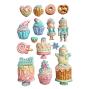 Preview: Stamperia - Gießform A5 "Cakes" Soft Mould 