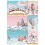 Preview: Stamperia - Decopatch Papier "Selection" Decoupage A4 - 6 Bogen  