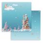Preview: Stamperia - Designpapier "Candy Christmas" Paper Pack 8x8 Inch - 10 Bogen