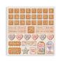 Preview: Stamperia - Designpapier "Candy Christmas" Maxi Paper Pack 12x12 Inch - 22 Bogen