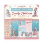 Preview: Stamperia - Designpapier "Candy Christmas" Paper Pack 12x12 Inch - 10 Bogen