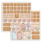 Preview: Stamperia - Designpapier "Candy Christmas" Paper Pack 12x12 Inch - 10 Bogen