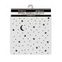 Preview: Stamperia - Schablone 12x12cm "Stars and Moon" Stencil