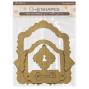 Preview: Stamperia - Holzteile "Frame and Key" MDF Crafty Shapes Blanks