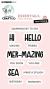 Preview: Creative Craft Lab - Studio Light - Stempelset "Mermazing" Clear Stamps