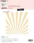Preview: Creative Craft Lab - Studio Light - Schablone "Sunburst" Stencil