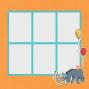Preview: Simple Stories - Stanzteile "Say Cheese Classic Pooh Birthday" Pages Pieces