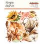 Preview: Simple Stories - Stanzteile "Simple Vintage Autumn Breeze" Floral Bits & Pieces 