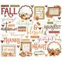 Preview: Simple Stories - Stanzteile "Simple Vintage Autumn Breeze" Sentiment Bits & Pieces 