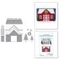 Preview: Spellbinders - Stanzschablone "Country Christmas Barn" Dies