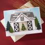 Preview: Spellbinders - Stanzschablone "Country Christmas Barn" Dies