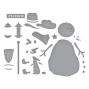 Preview: Spellbinders - Stanzschablone "Country Snowman" Dies